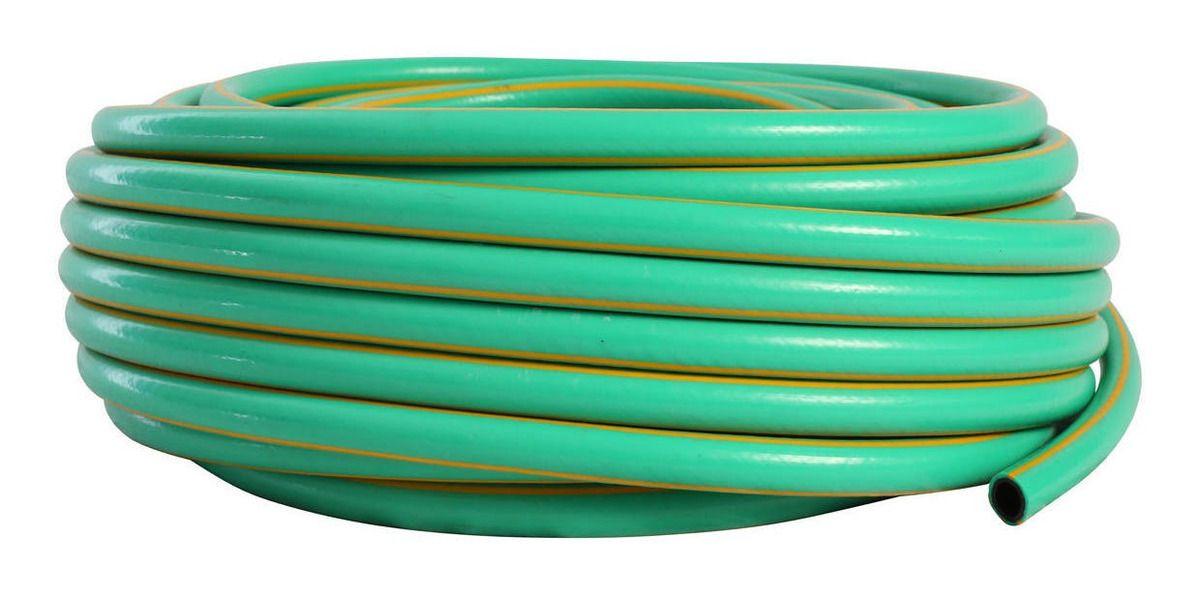 Manguera Pvc Malla 3/4'' 50 Metros Verde Claro Dvp-1