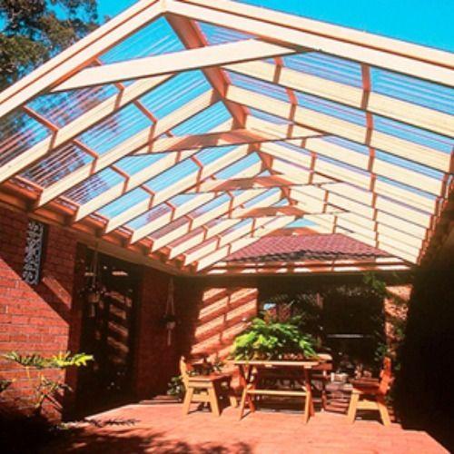 Policarbonato Ondulado 0,81x2,0mts 0,5mm Transparente Dvp-2