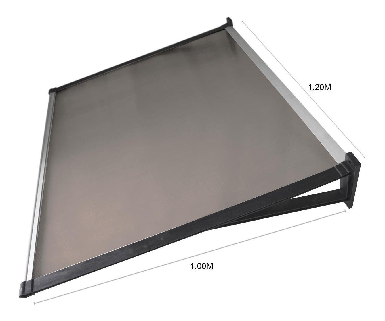 Alero Listo Recto 1,0x1,2mts Bronce Dvp-1