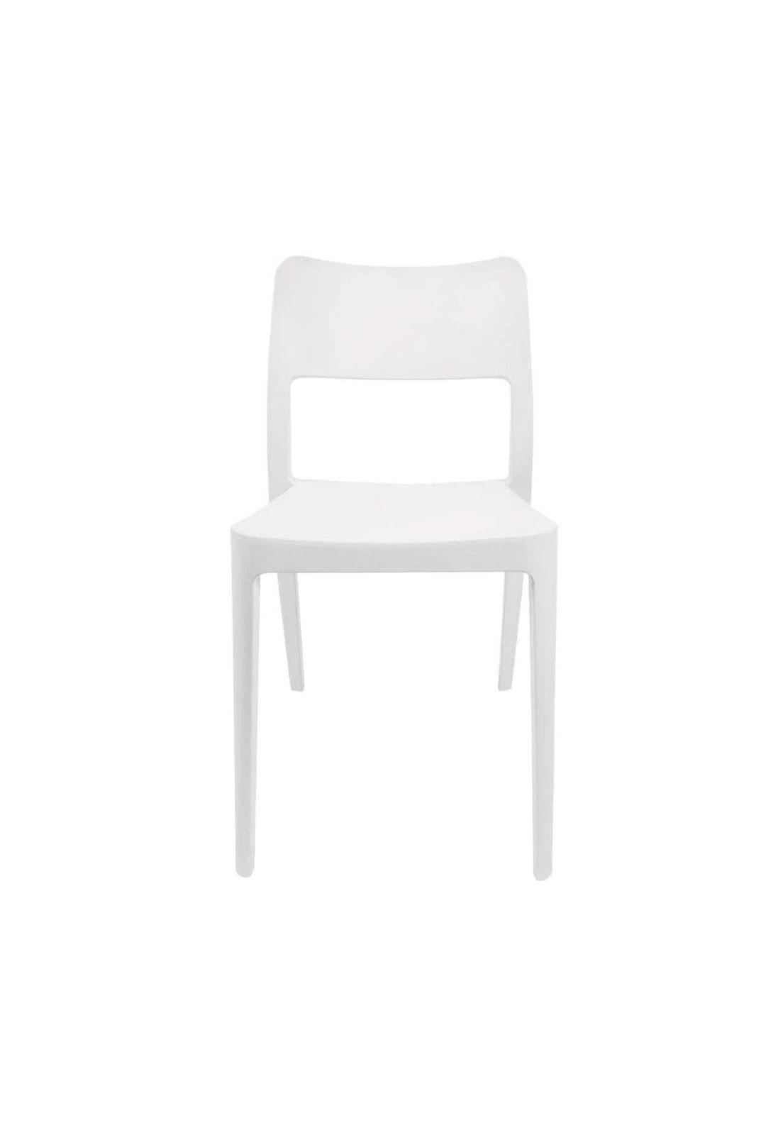 Silla Plástica Minimal Blanco DVP-2