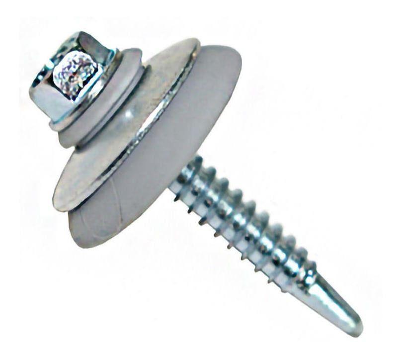 Tornillo Autoperforante 1 1/2'' Con Golilla 25 Un Dvp-0