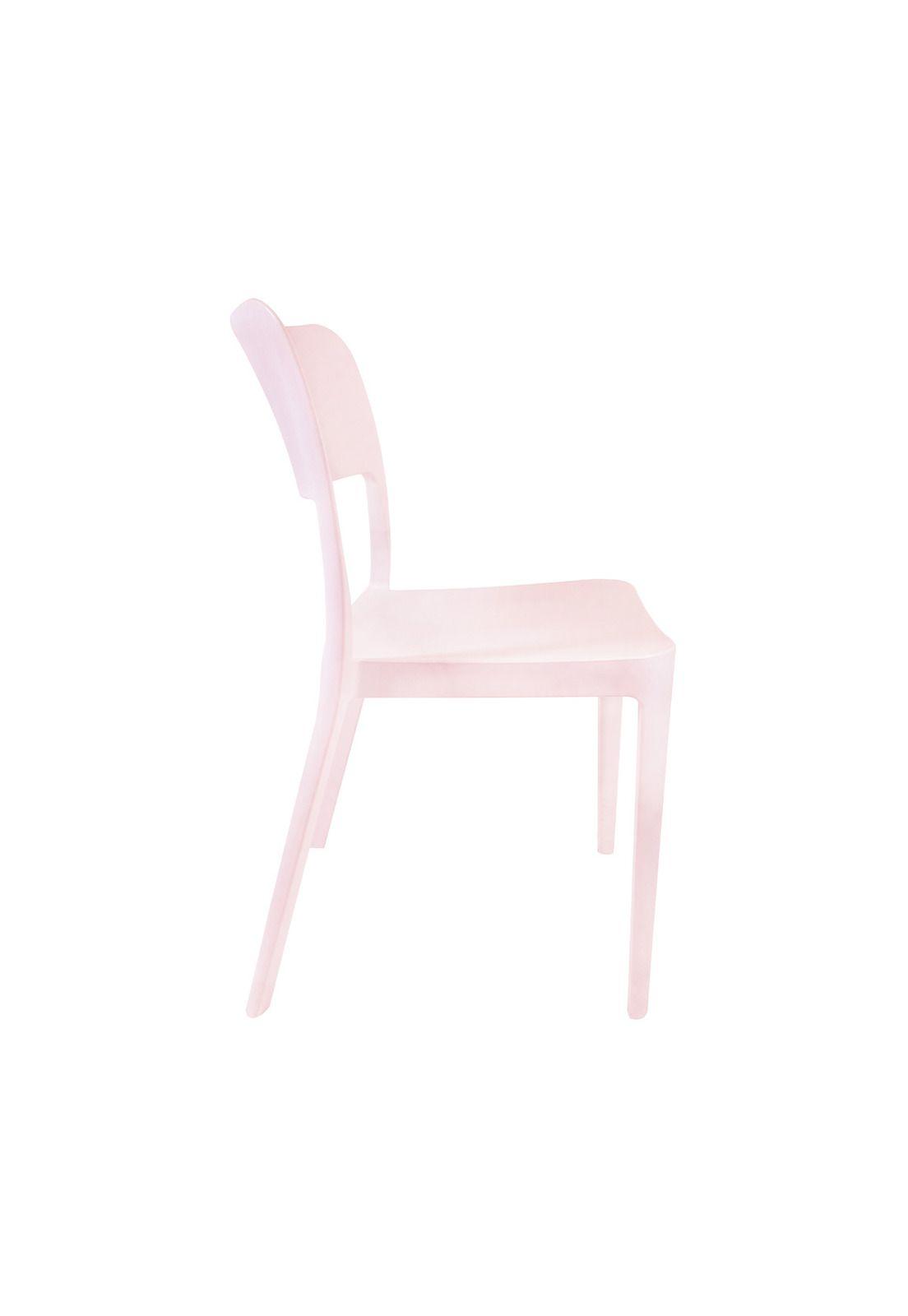 Silla Plástica Minimal Rosa DVP-2