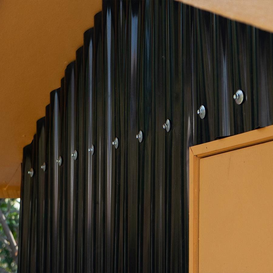 Polionda Acanalado Gris Reflectivo 0,7x0,81x2,5mts-4