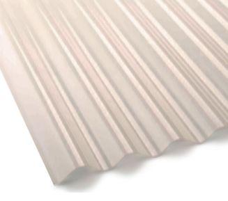 Policarbonato Ondulado 0,81x2,0mts 0,5mm Bronce Dvp-0