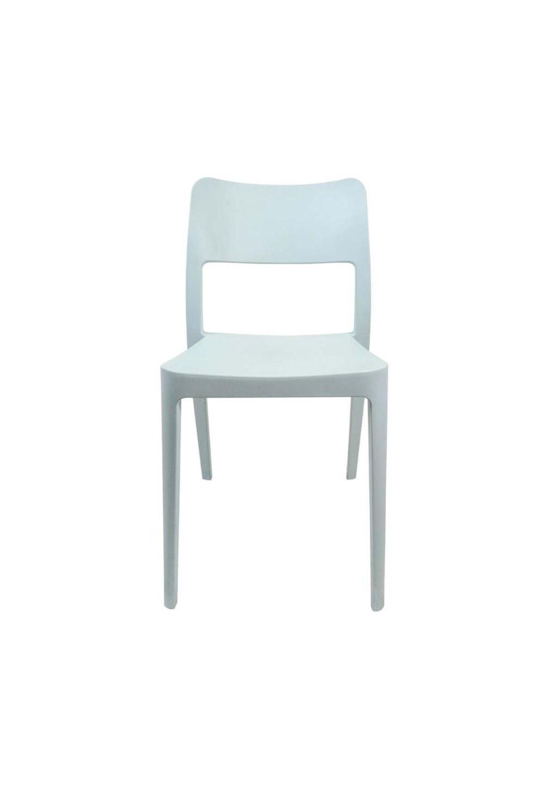 Silla Plástica Minimal Cian DVP-2
