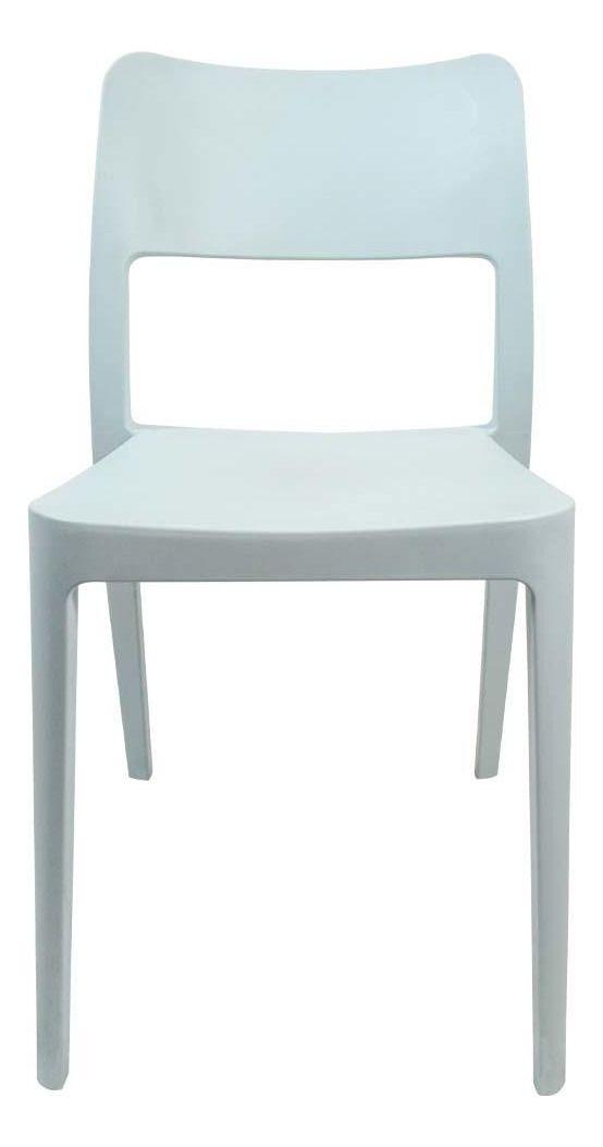 Silla Plástica Minimal Cian Dvp-2