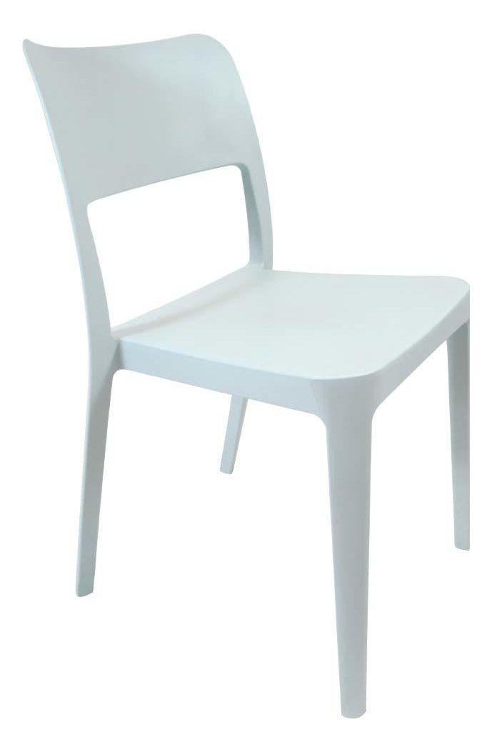Silla Plástica Minimal Cian Dvp-4