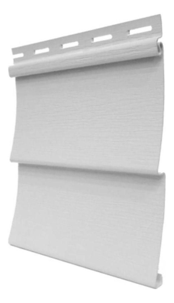 Siding Pvc Americano D4 0,2x3,8mts Blanco 24un Dvp-0