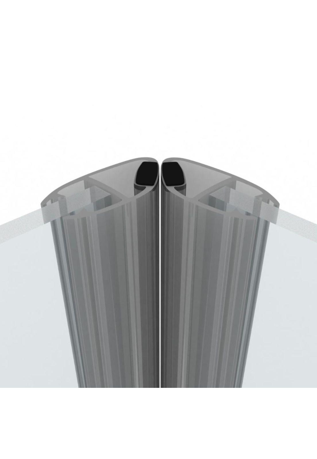 Burlete Shower Door 8mm con Imán Transparente 2,2 mts DVP-2