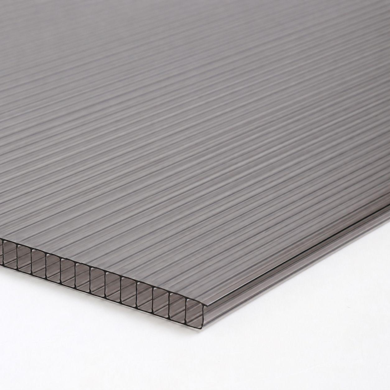 Policarbonato Alveolar 2,1x11,6x6mm Gris Dvp-0