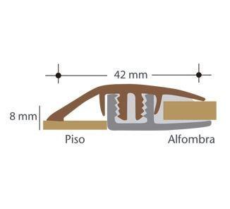Cubrejunta Desnivel Pro Haya 1mts 10 Unidades DVP-2