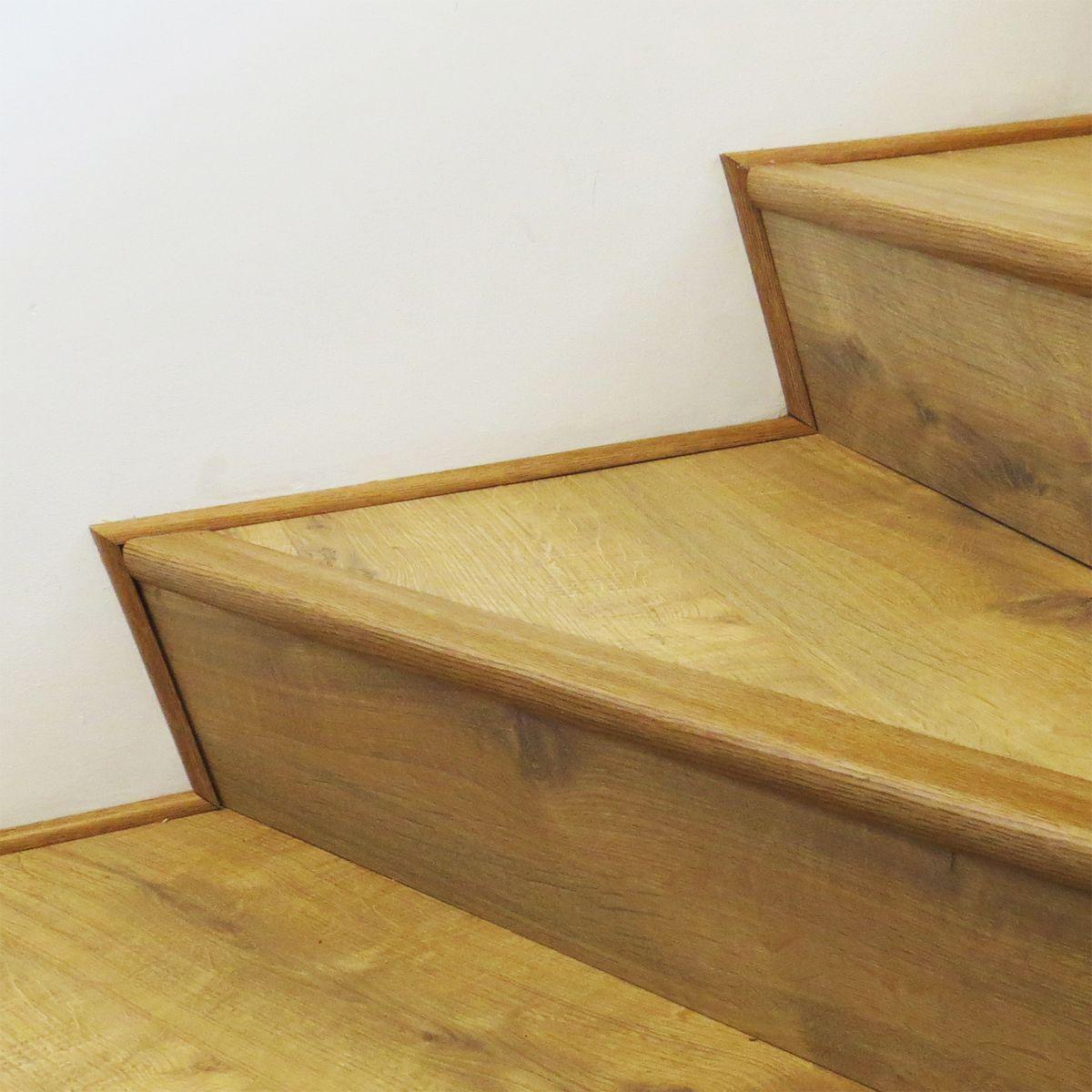 Nariz de Grada Rigida Escalera 50x25mm 3mts Haya DVP-1