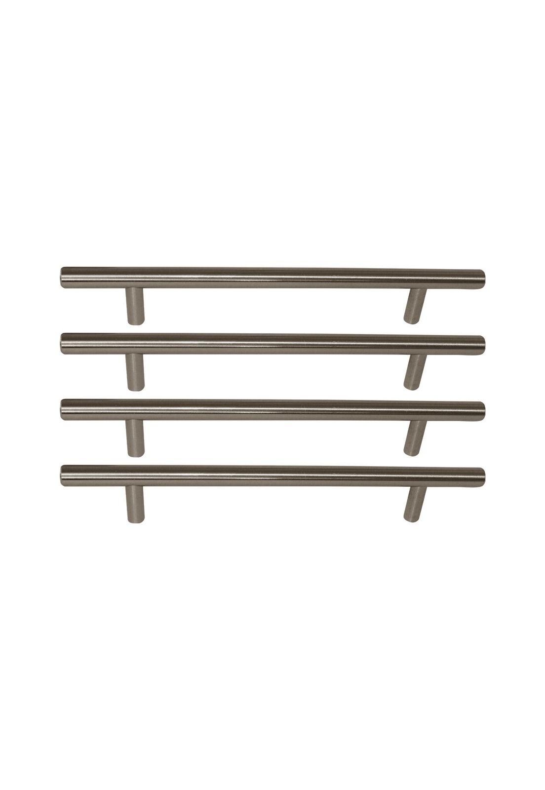 Tirador Madrid Acero 160x10mm 4 Un Niquel DVP-0