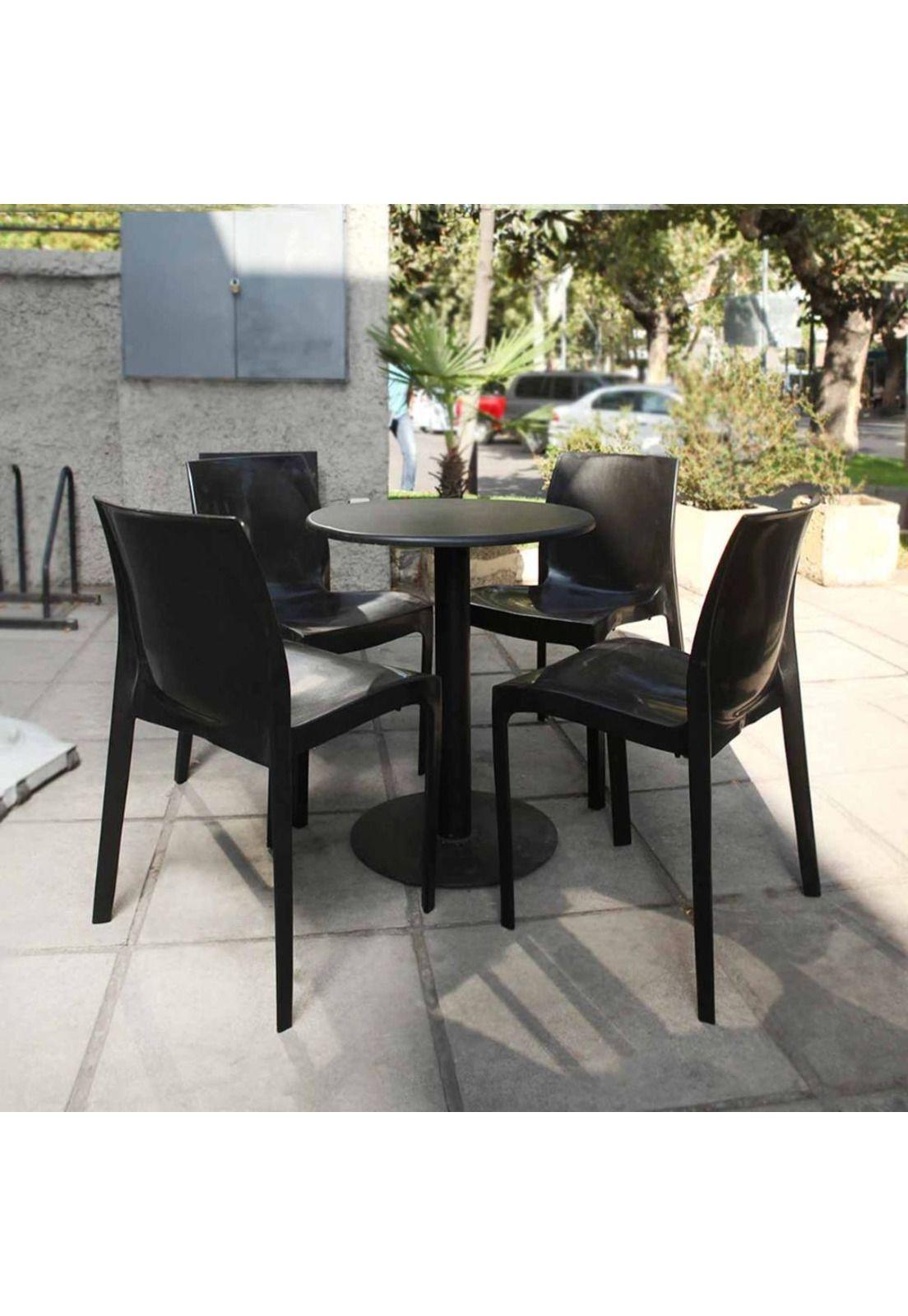 Silla Plástica Blanca Resistente con Filtro UV  DVP-3