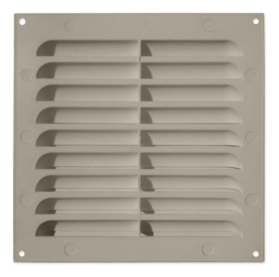 Celosía Ventilación Pvc Plana 20x20cm Almendra 10 Un Dvp-2