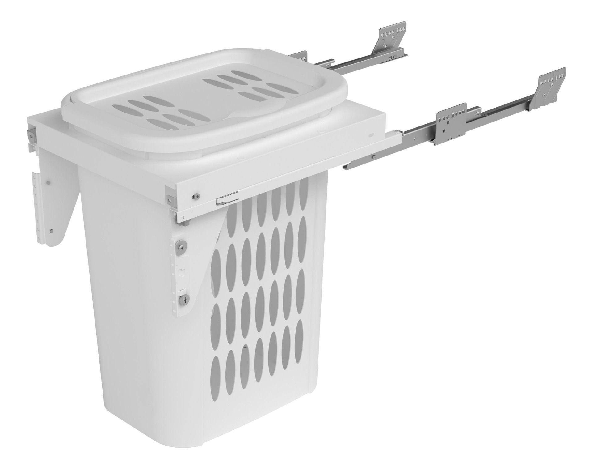 Cesto para Ropa con Cierre Suave 450mm 43Kg 53Lts DVP-0