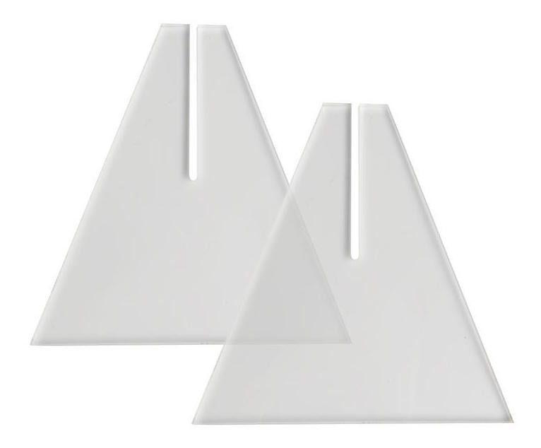 Soportes Triangulares Para Separador Modular 16x16 Cm-0