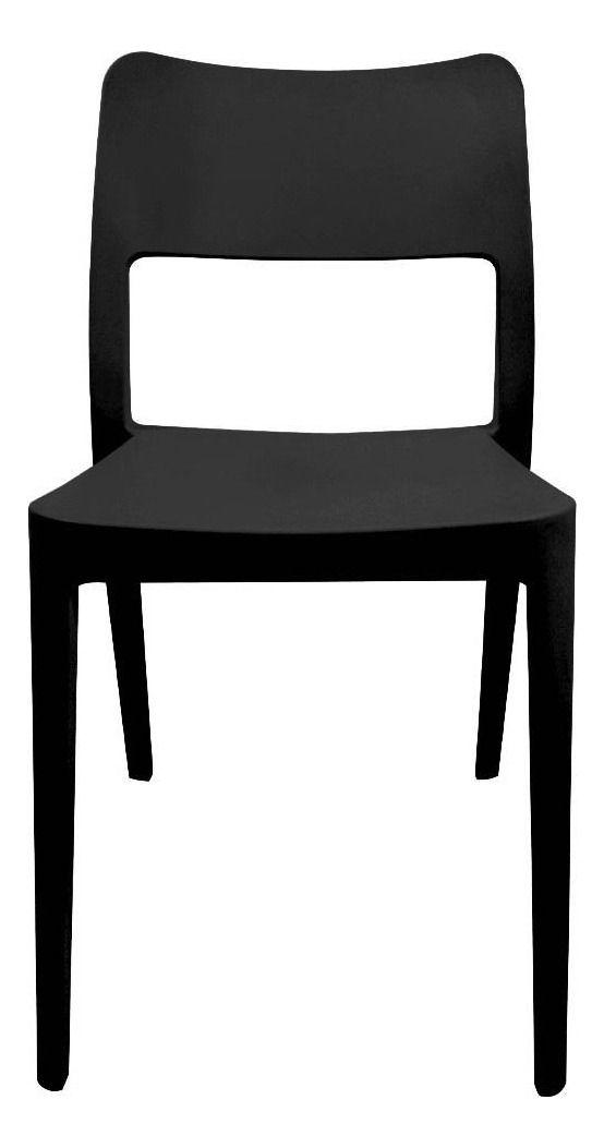 Silla Minimal Negro Dvp-2