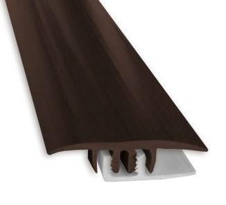 Cubrejunta Plana Pro Roble Oscuro 1mts 10 Unidades DVP-0