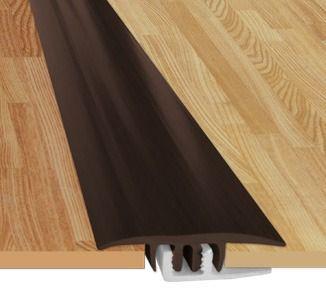 Cubrejunta Plana Pro Roble Oscuro 1mts 10 Unidades DVP-1