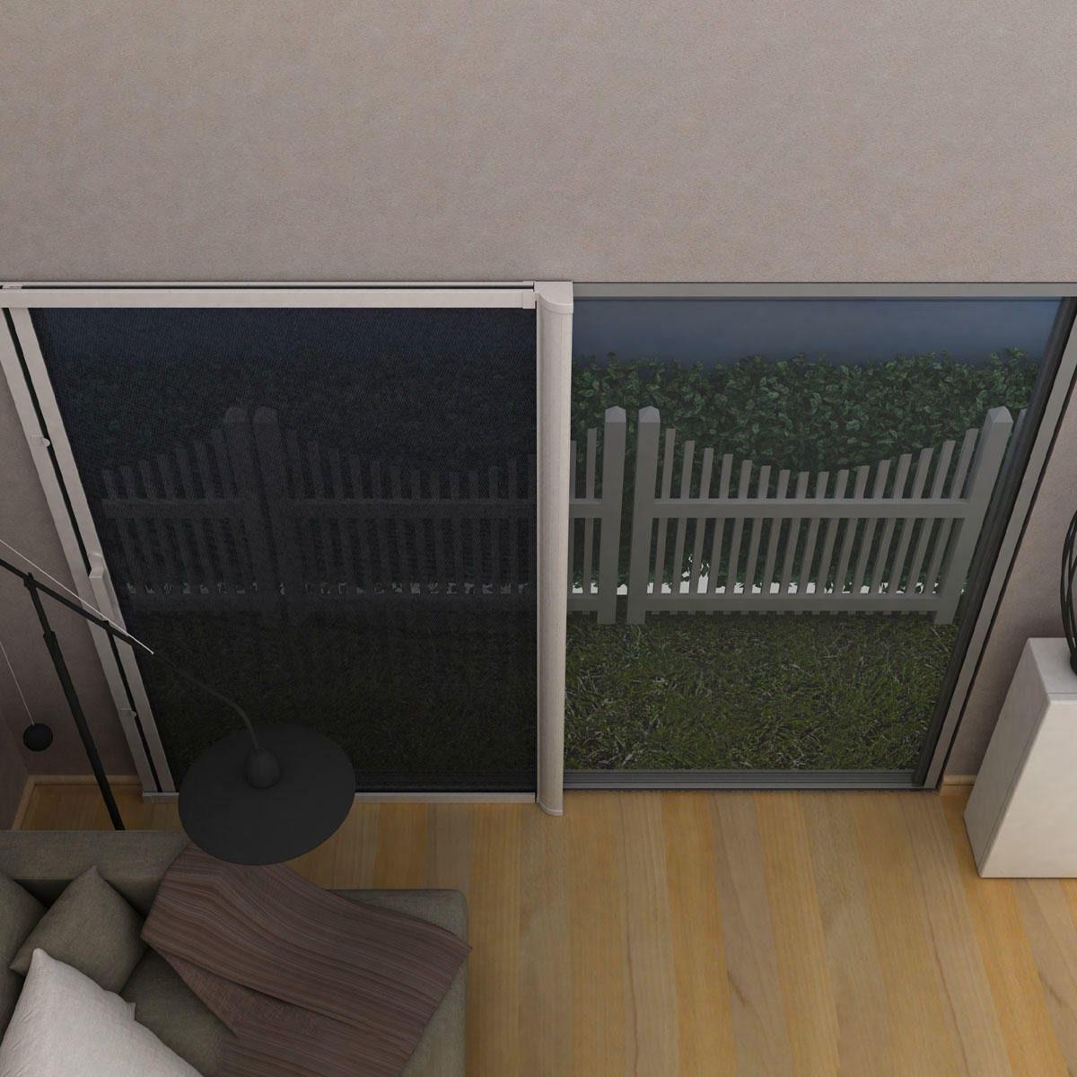 Kit Mosquitero 100x210cm Puerta Corredera Blanco Dvp-2