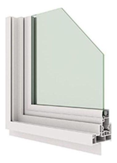 Ventana Vidrio Simple Pvc Corredera Blanca 140x120cm Dvp-2