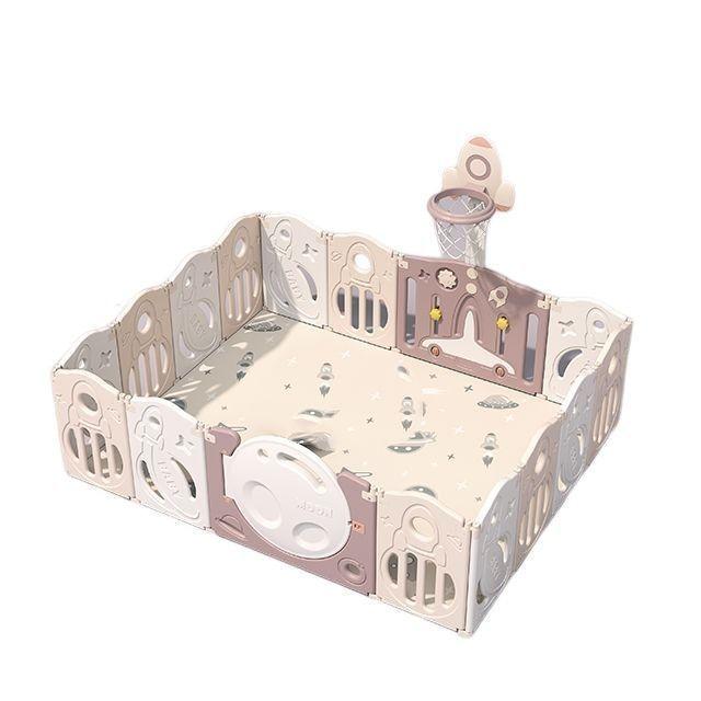 Corral160x200cm y Alfombra Aro y Piscina de pelota-1