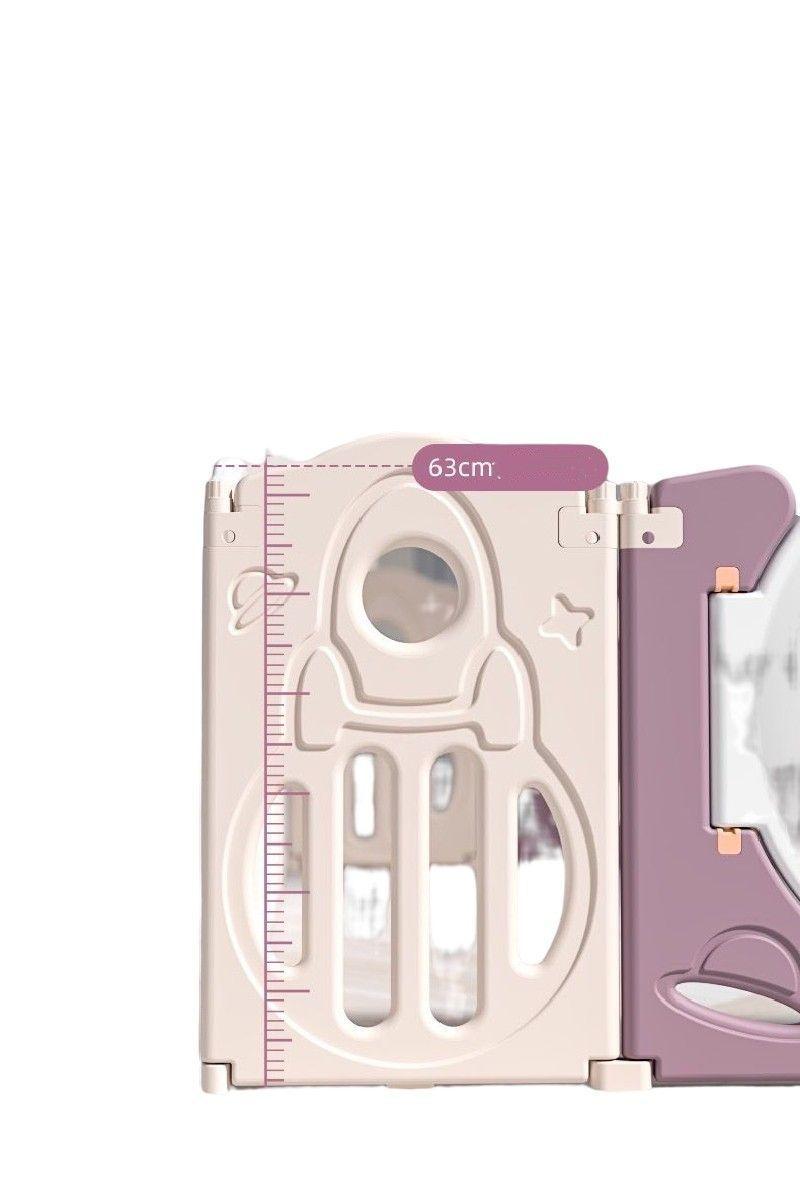 Corral160x200cm y Alfombra Aro y Piscina de pelota-2