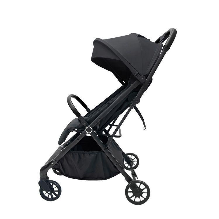 Coche de Paseo Compacto Plegado Automatico con Accesorios-0