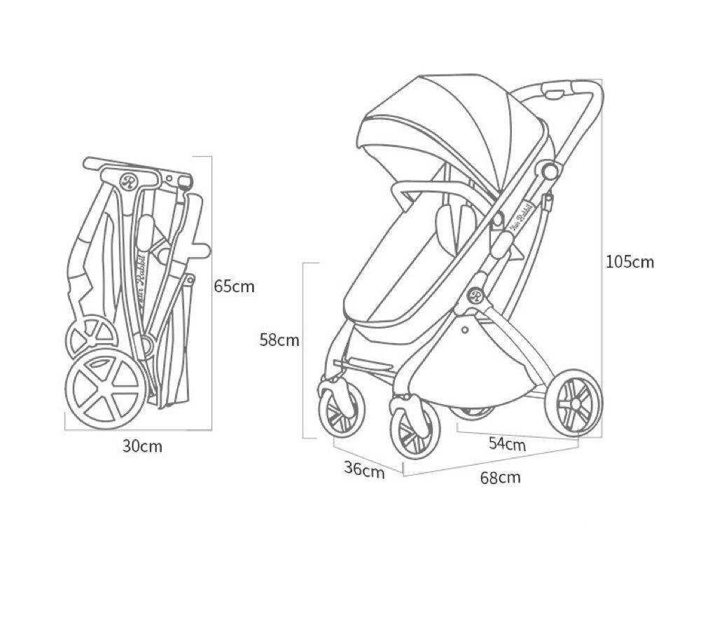 Coche de paseo 2 en 1 para bebé ( No incluye silla de nido)-5