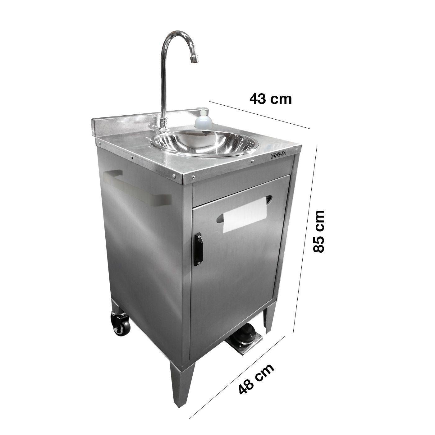 LAVAMANOS AUTONOMO -INOX -1