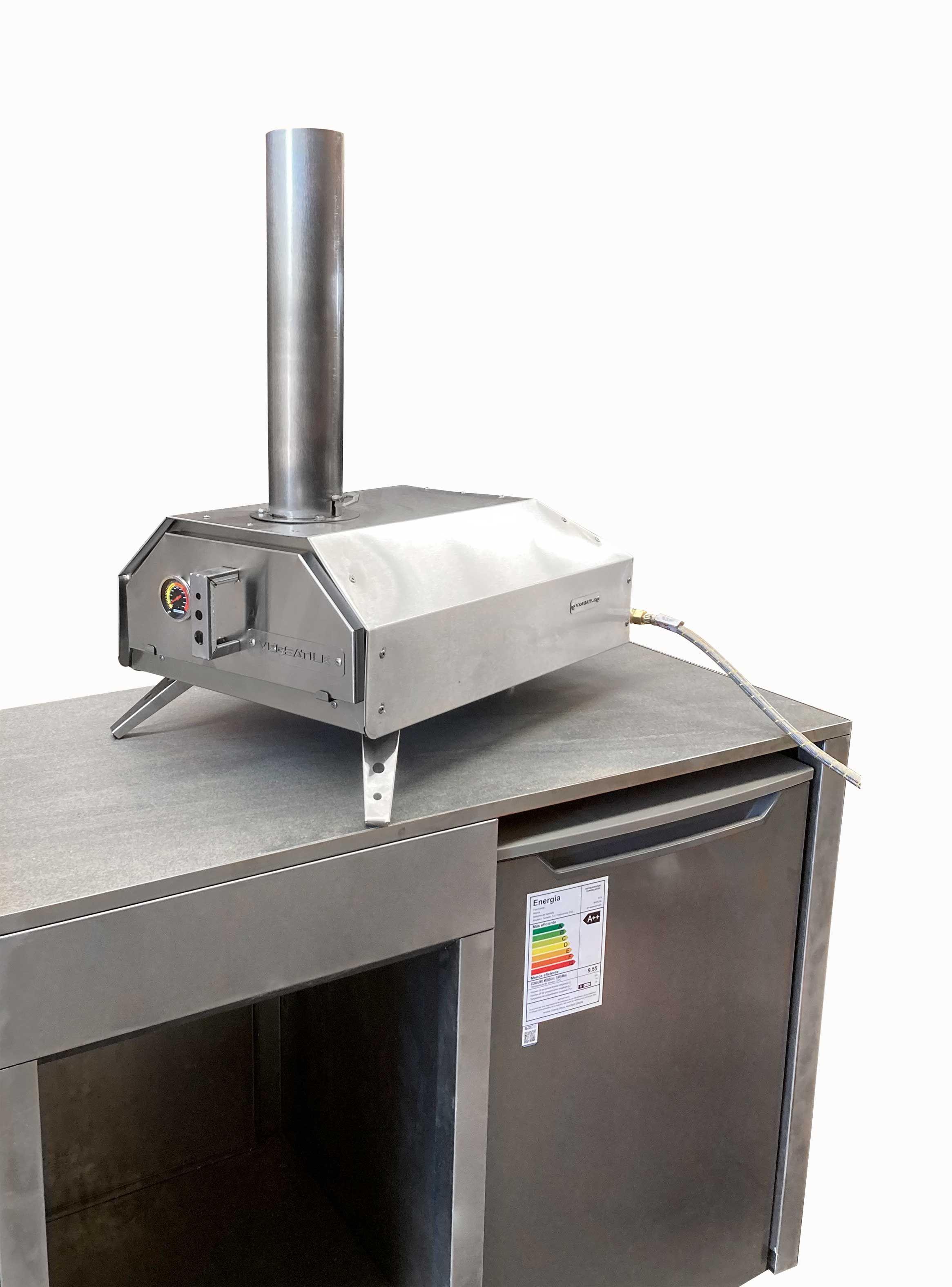 HORNO PIZZERO GAS + BOLSO -2