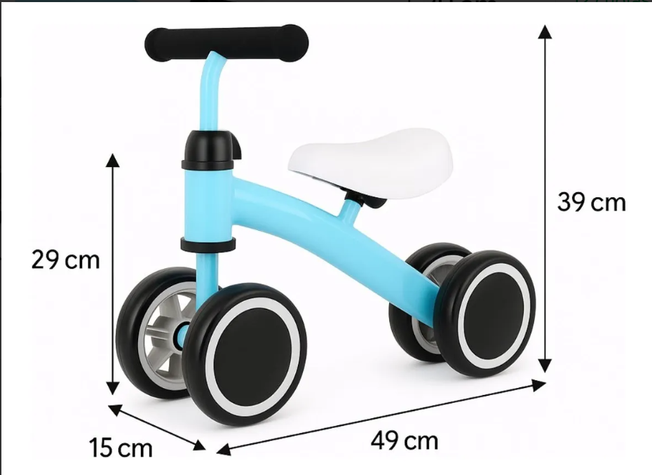 Mini Bicicleta De Equilibrio Sin Pedales Niños-1