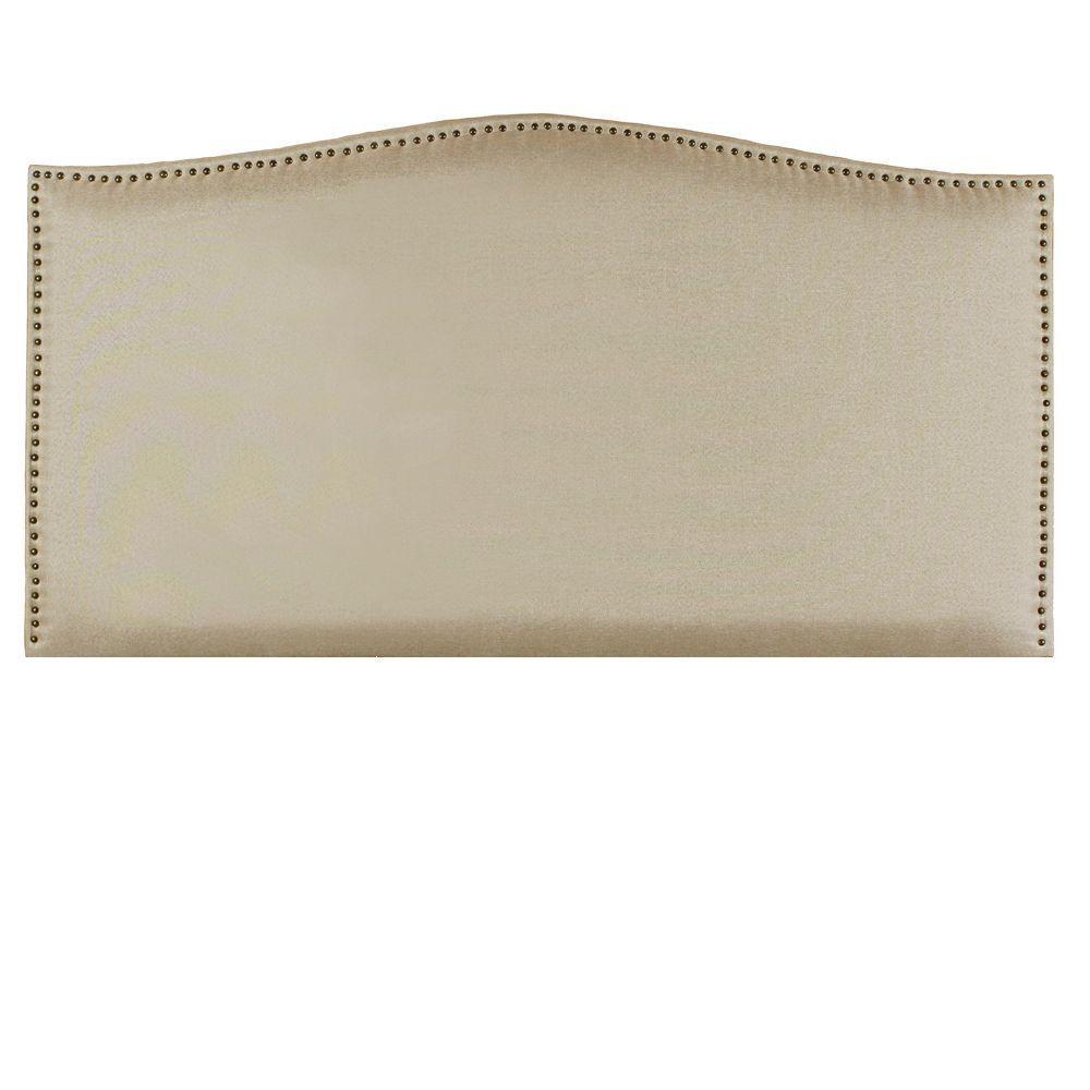 Respaldo Tachas Curvo Venecia 1,5 Plazas Beige-0