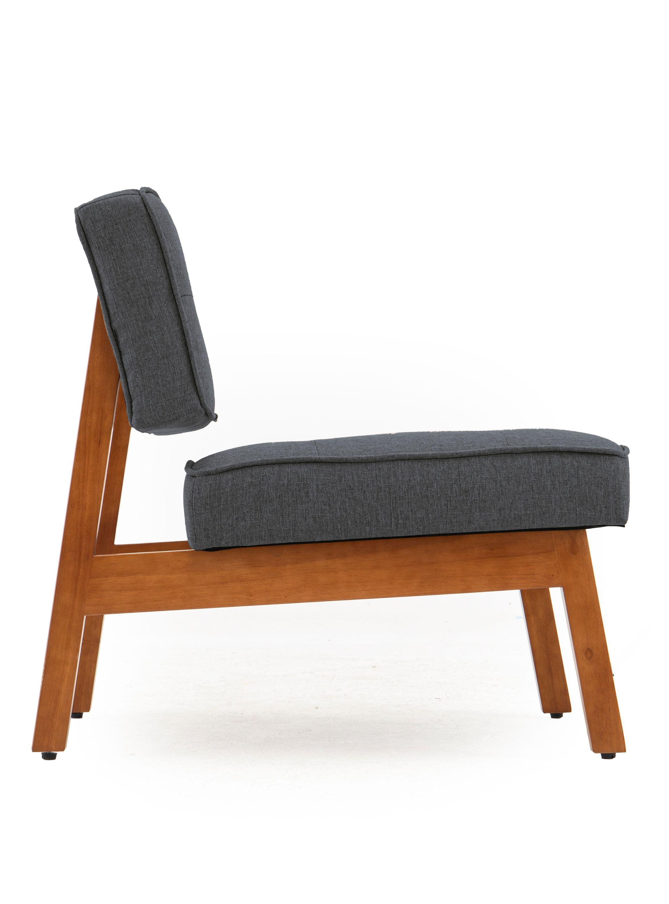 Set Poltrona Lorraine Desing Gris -3