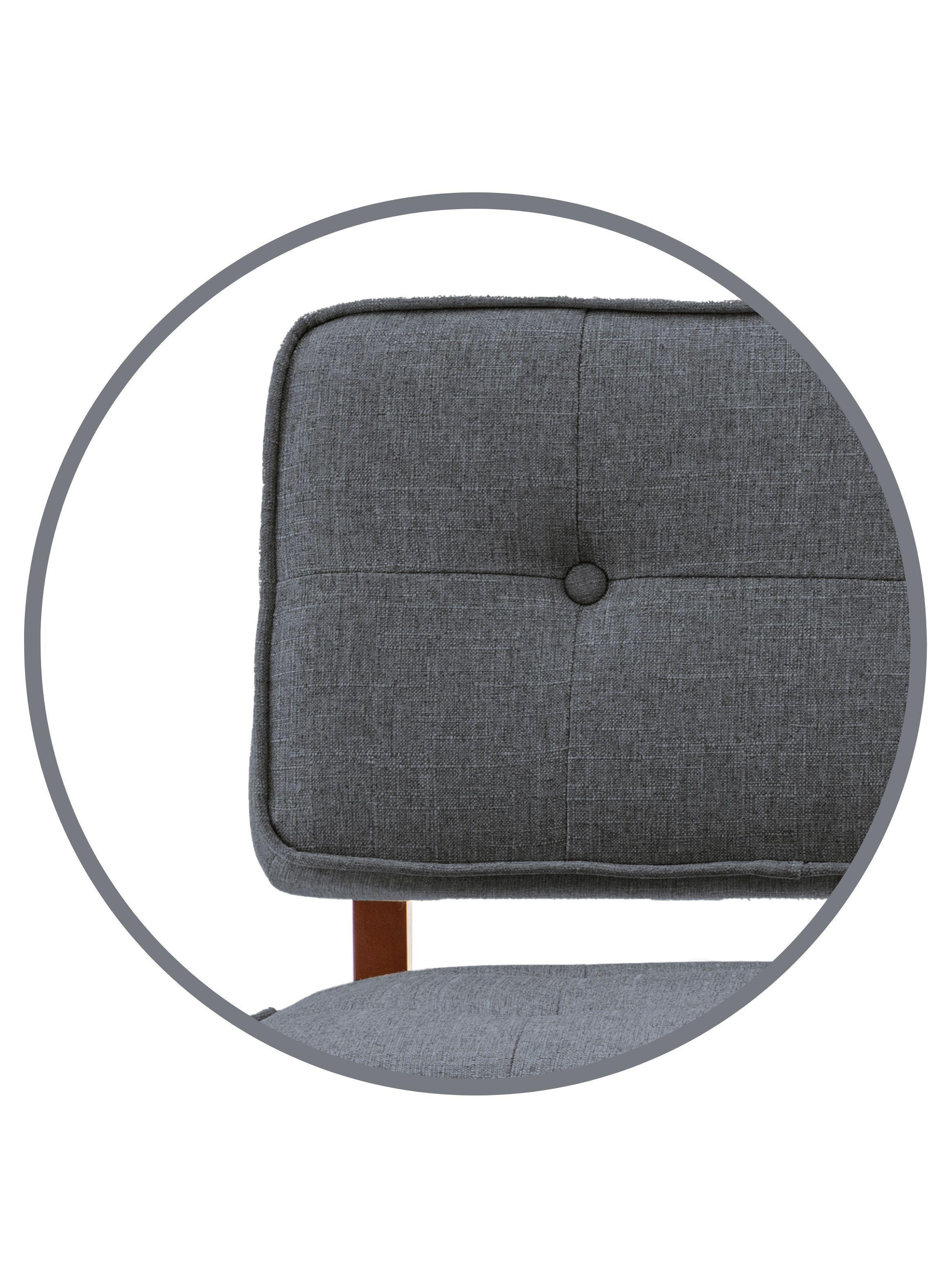 Set Poltrona Lorraine Desing Gris -5