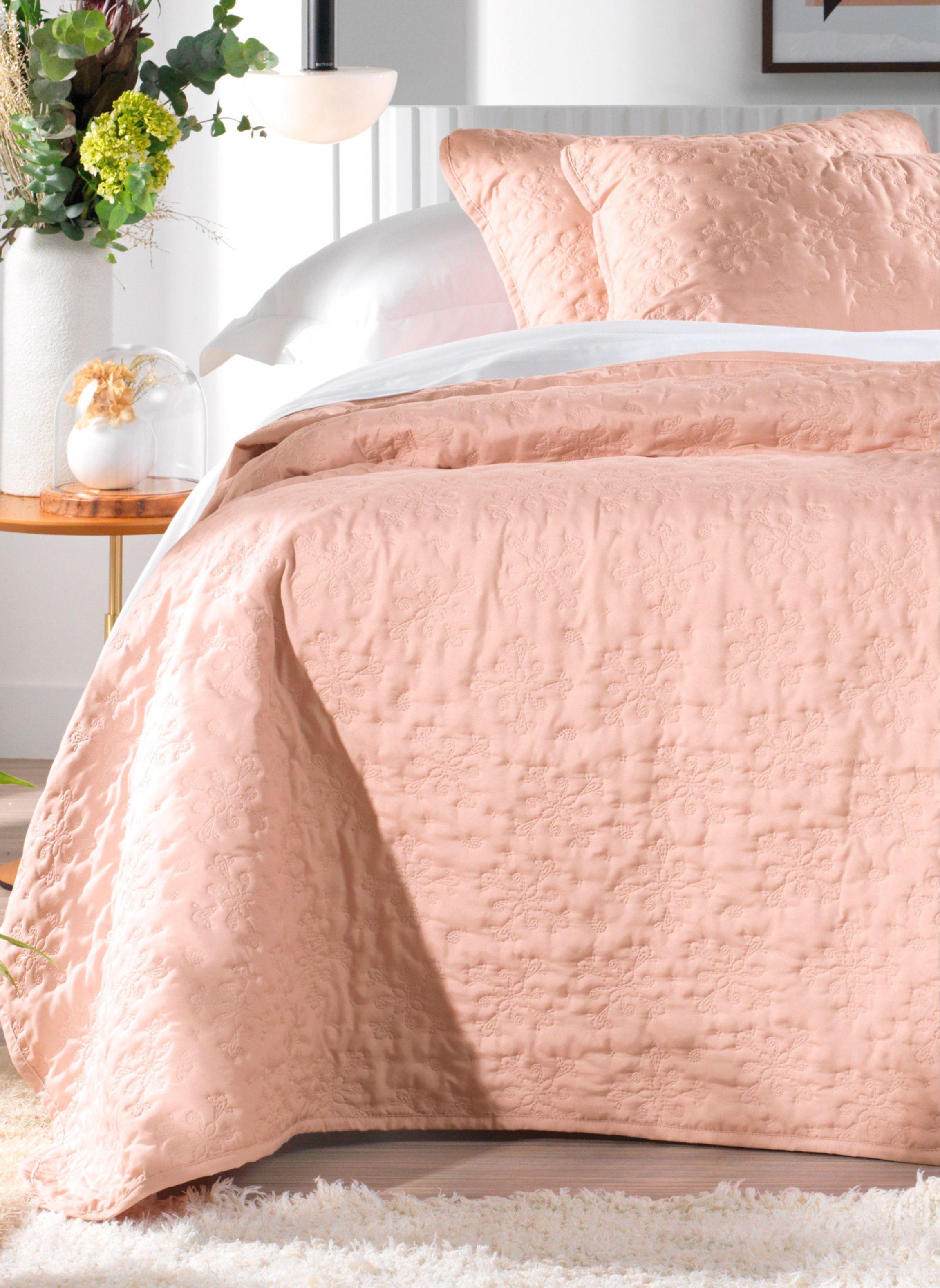 Quilt Altenburg Sweet 2 Plazas Rosa Lunar-0