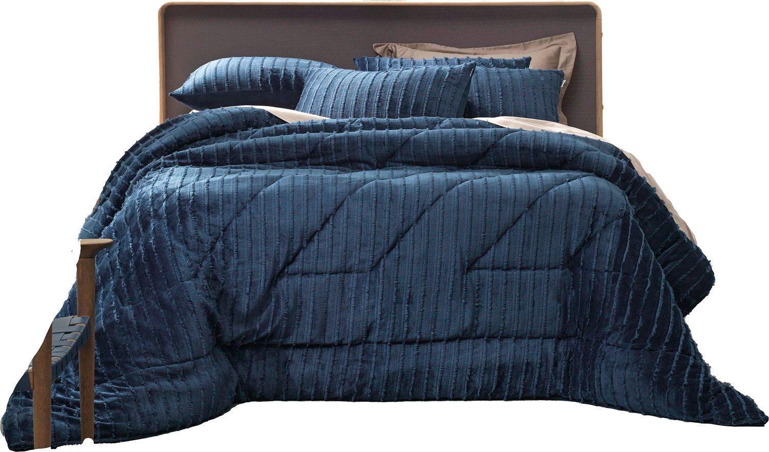 Plumón Blend Luxo Boho Azul Lebron King-0