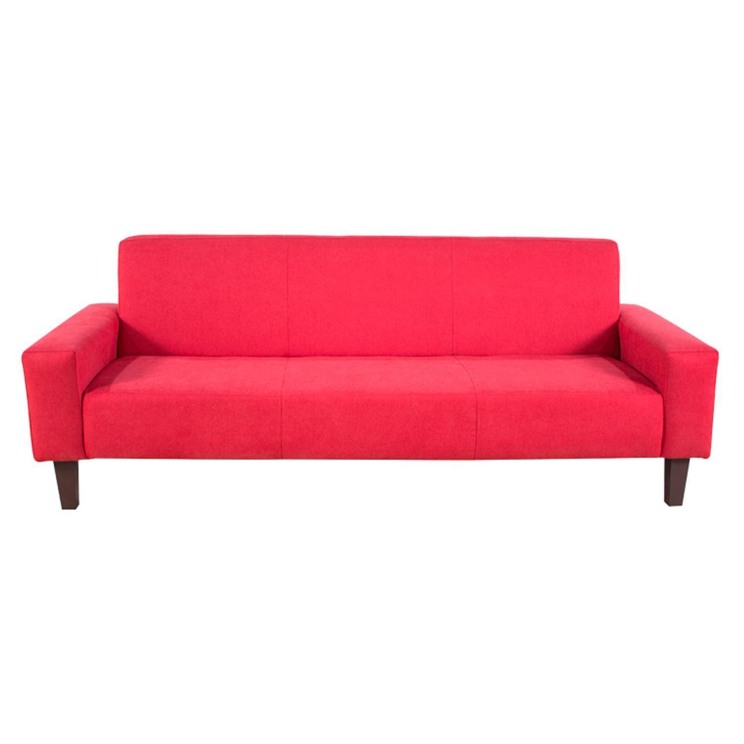 Futón Berlín 3 cuerpos Rojo-0