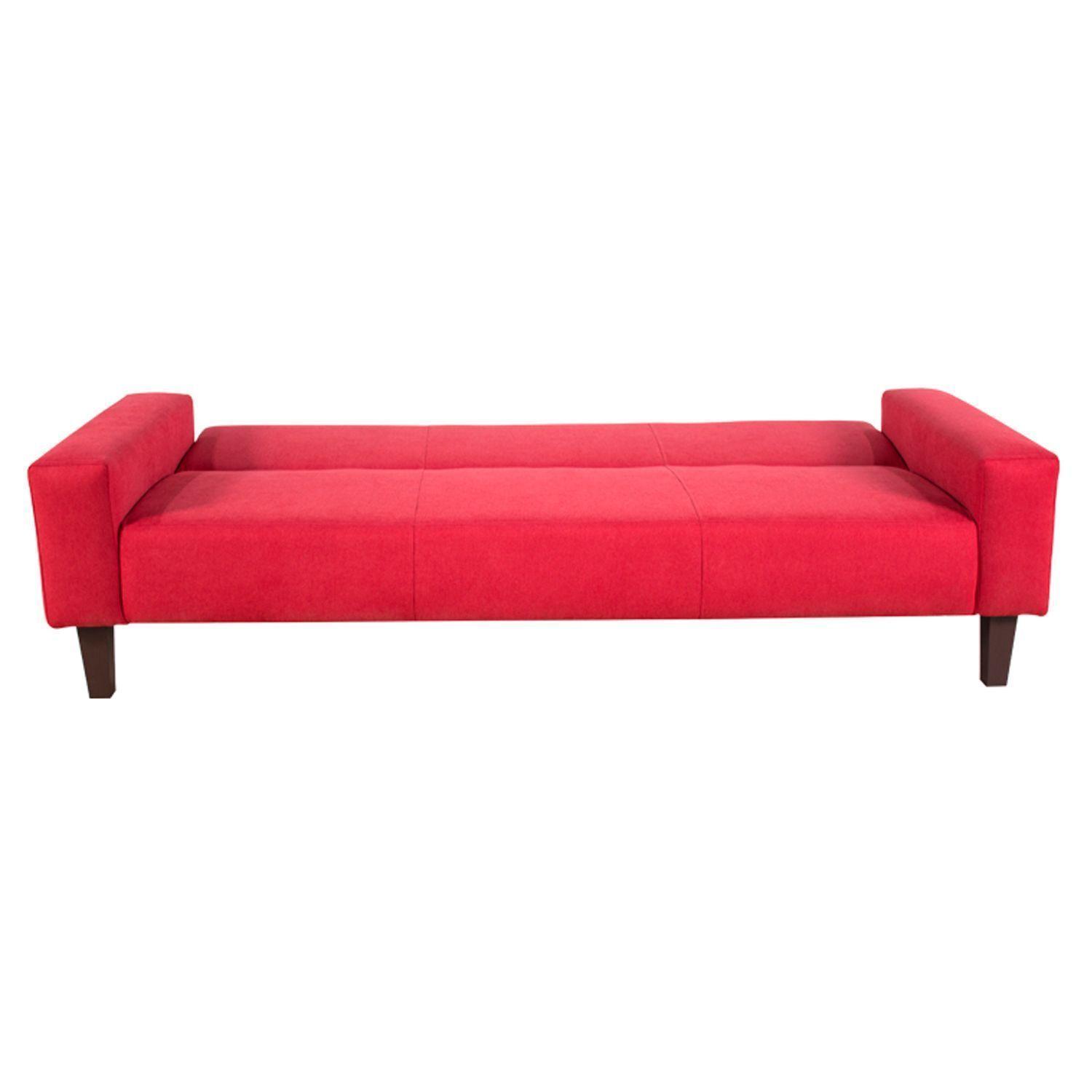 Futón Berlín 3 cuerpos Rojo-10