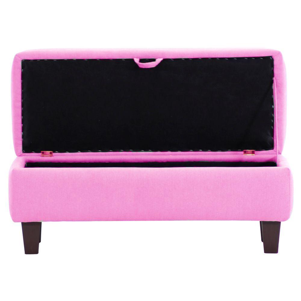 Banqueta Baúl Toltén Rosada 90 cm.-2