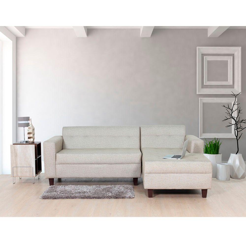 Seccional Bremen 3 Cuerpos Beige Derecho-2