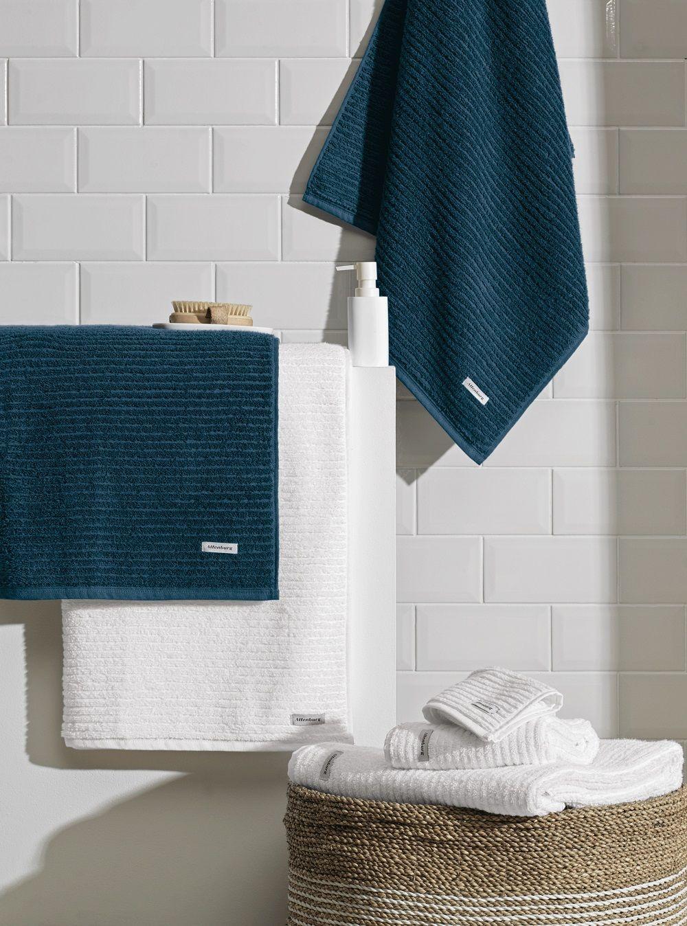 Toalla Baño Extra Line Azul Naval 100% Algodón (80cm x 150cm)-3