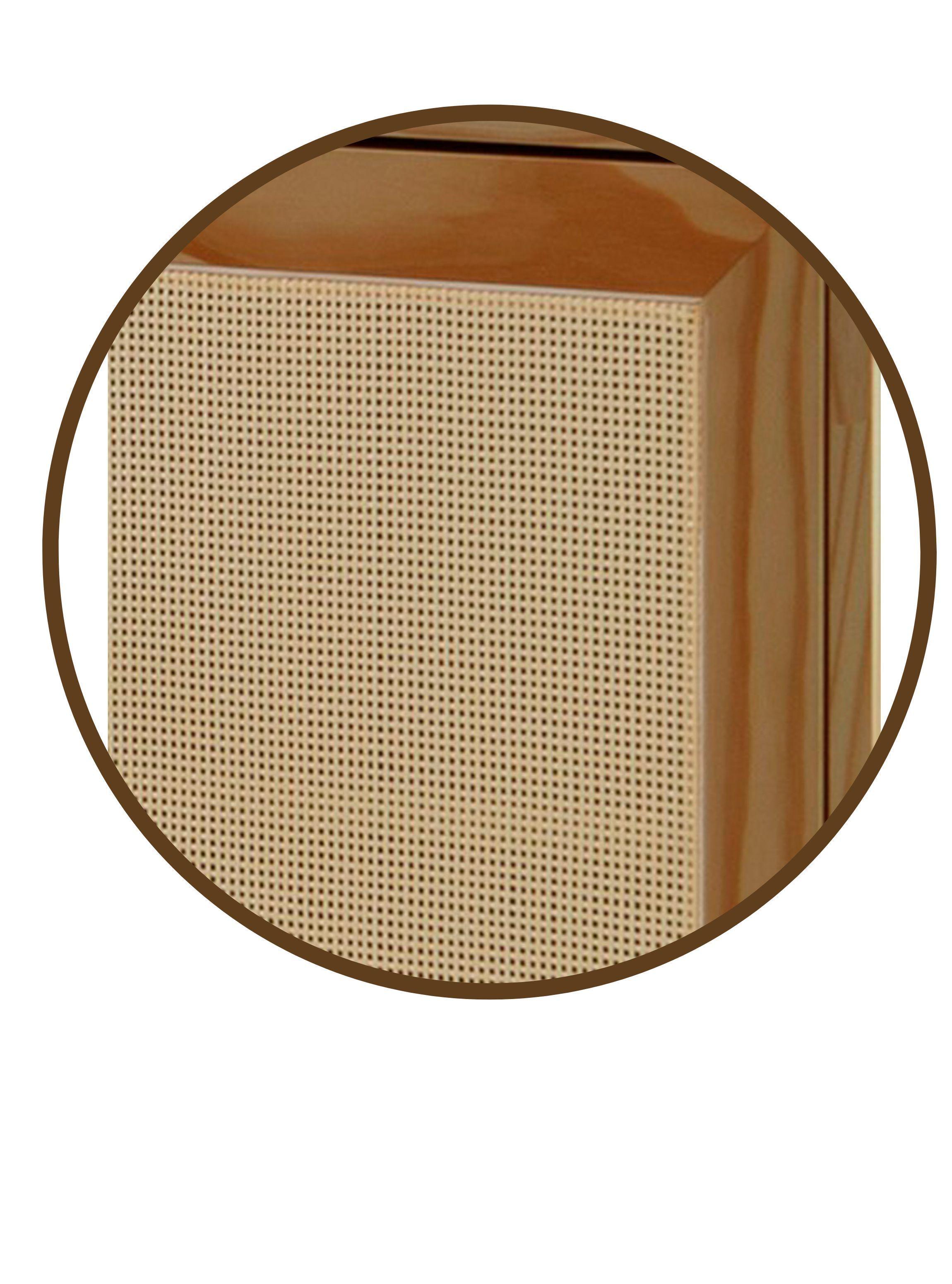 Buffet Rattan 3 Puertas Miel-3