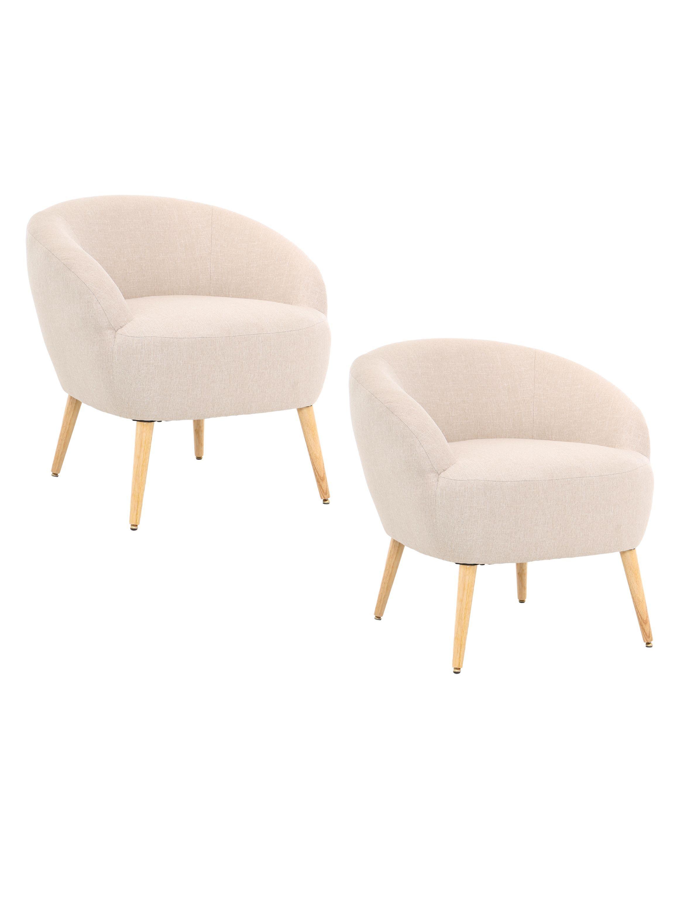 Set Poltrona Monaco Desing Beige-0
