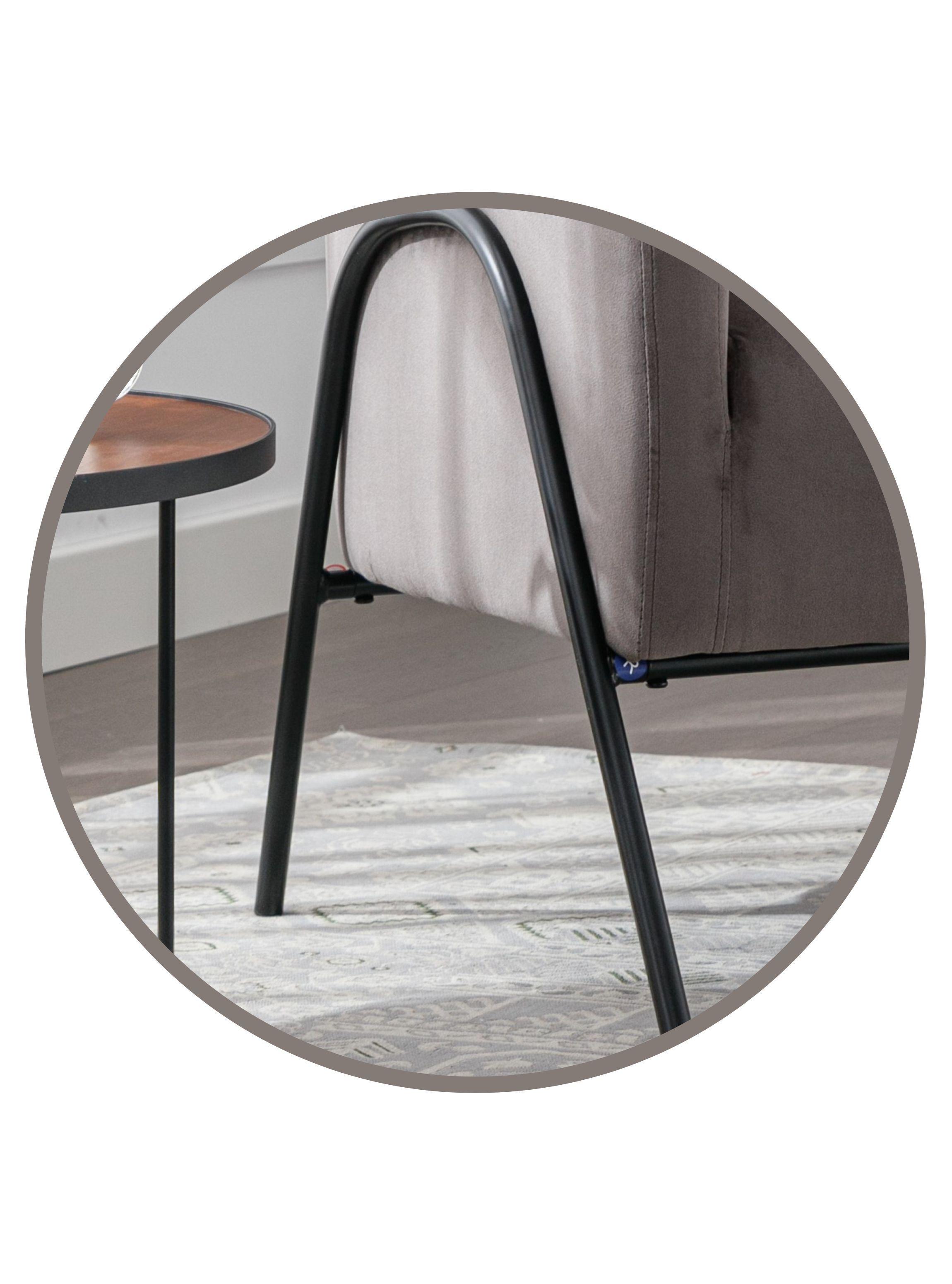 Poltrona Niza Gris-4