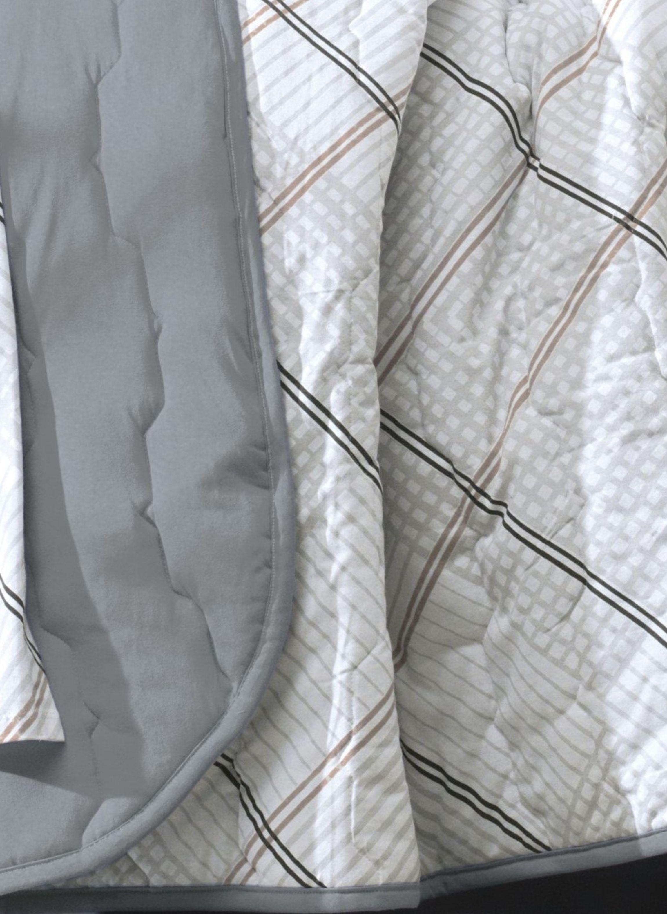 Cubrecama Altenburg Malha in Cotton 2 Plazas Soft Chess D1-2