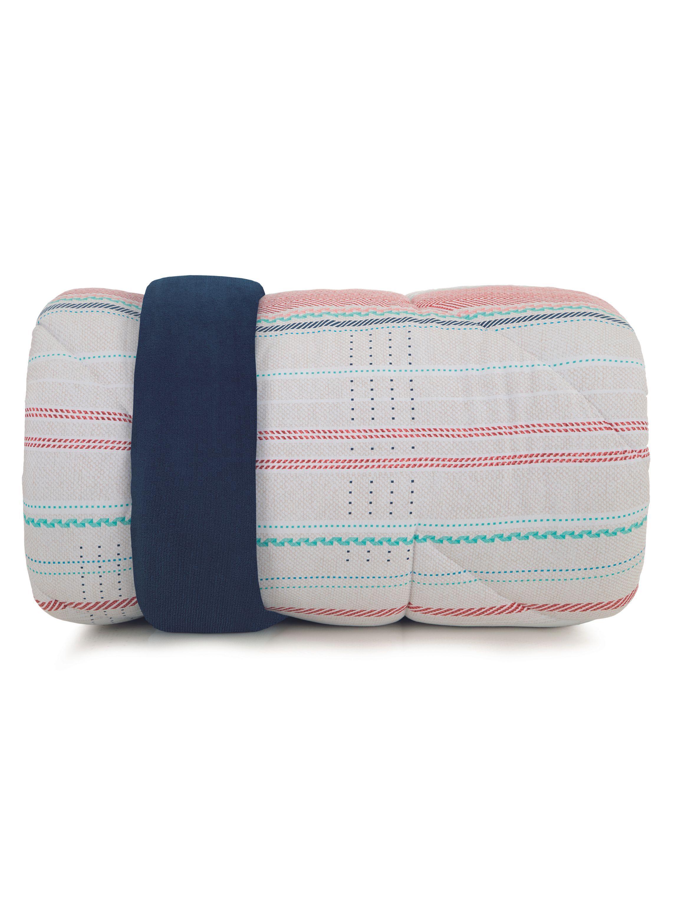 Plumón Altenburg Blend Malha Color Stripe 2 Plazas-1