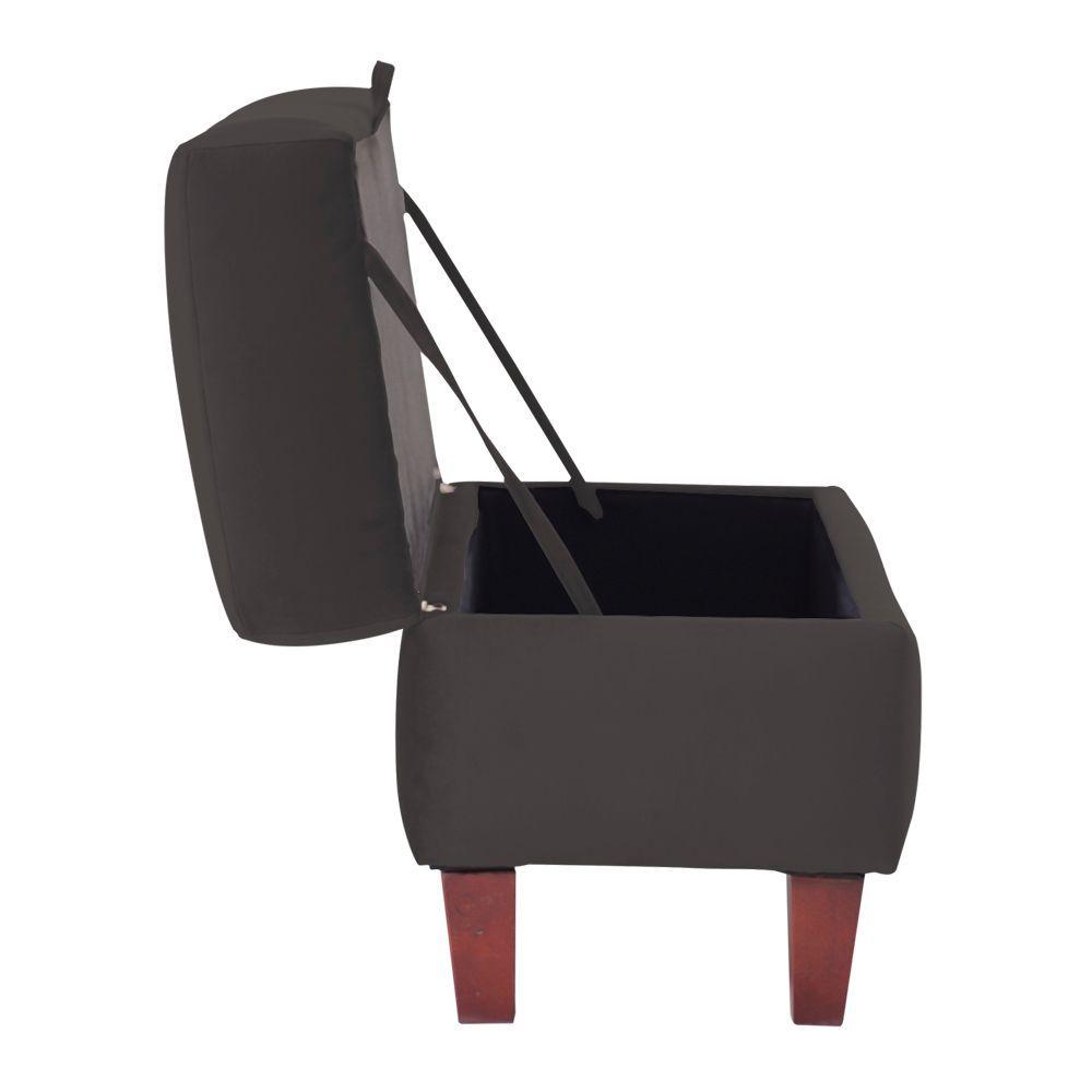 Banqueta Baúl Toltén 90 cm Café-3