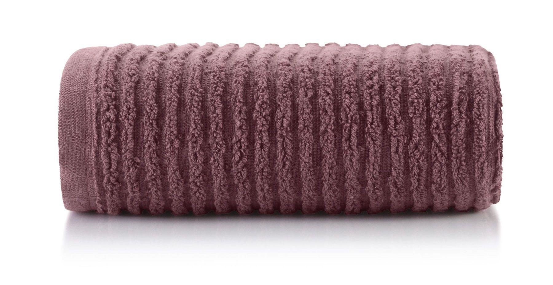 Toalla Rostro Line Bordo 100% Algodón (50cm x 80cm)-0